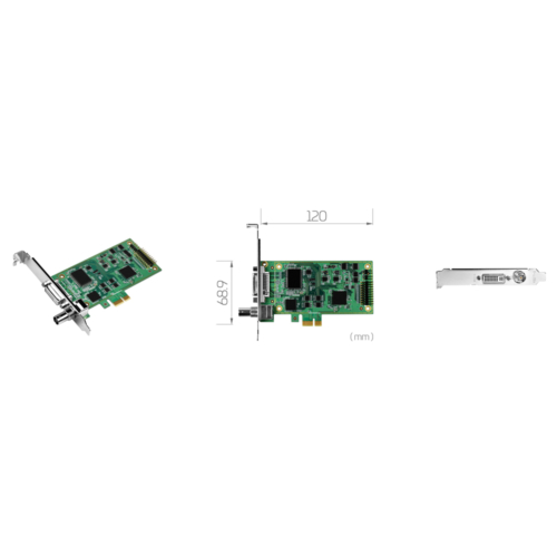 SC550N1-L AIO Low Profile PCIe 1080P60 DVI-I/SDI Video Frame Grabber