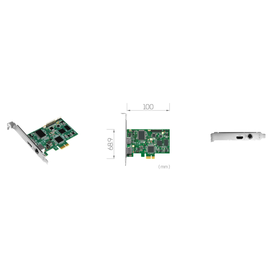 SC5A0N1-L HDAV PCIe HDMI/S-Video/YPbPr/CVBS Video Capture Card with Hardware Encoder