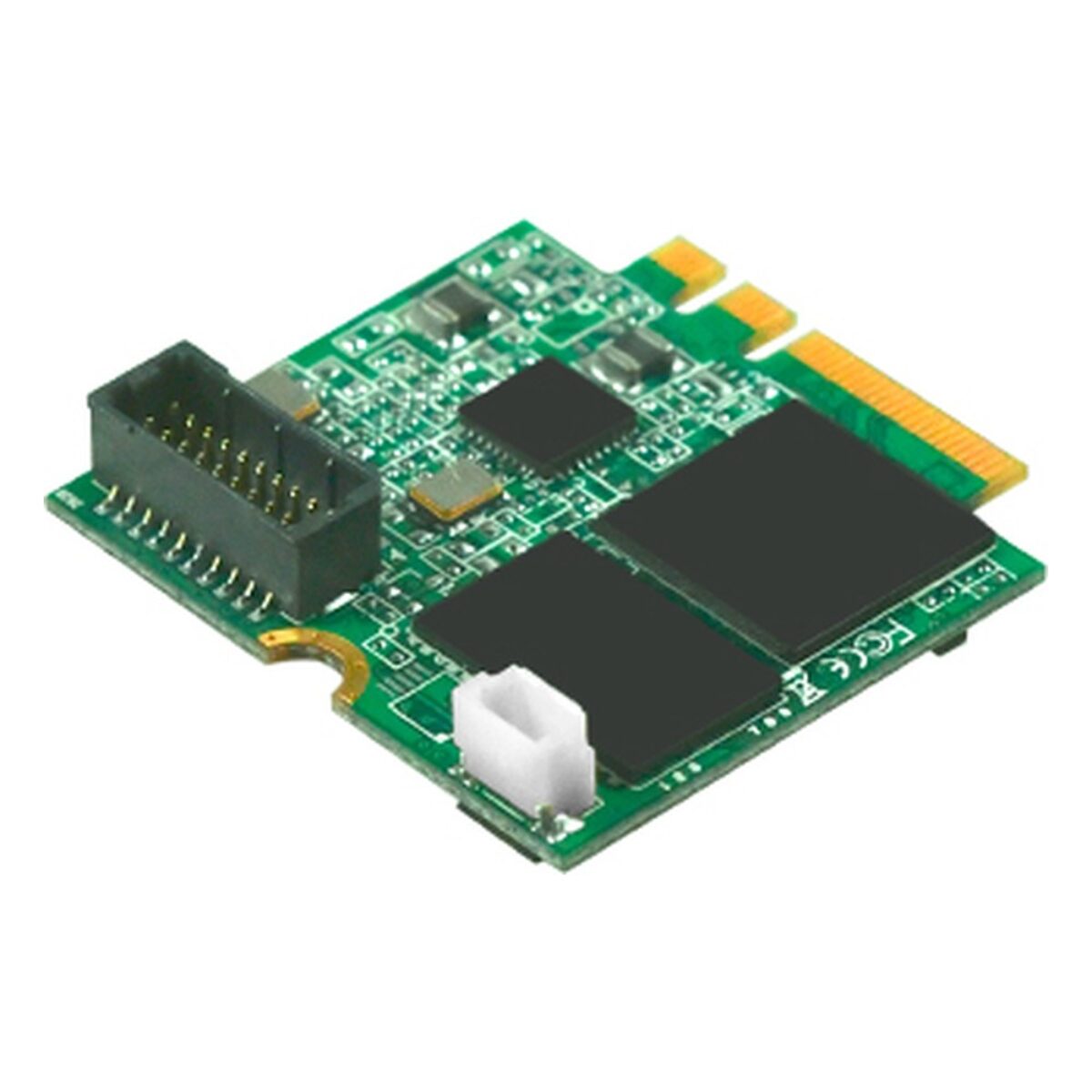 Yuan SC5A0N1 M2 HDMI (A/E) video capture card, angled view