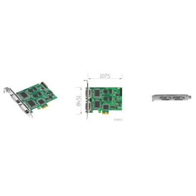 SC5A0N2 HDV PCIe HDMI and DVI Capture Card with 2-Channel Capture at 1080p30