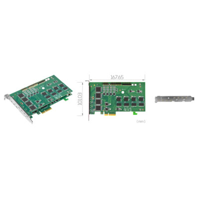 SC5A0N8 HDMI PCIe HDMI Capture Card with 8 x HDMI Inputs and 1080p30 Capture
