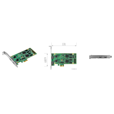 SC5C0N2-L HDMI PCIe HDMI Video Capture Card with 2 x HDMI Inputs at 1080p60