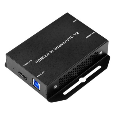 SC6G0N1 HDMI2.0 to IP/UVC V2 HDMI 2.0 Hardware Video Encoder with UVC Output, SRT and PoE at 4K60