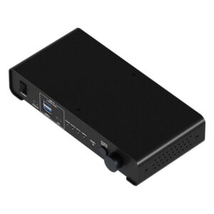Yuan SC6G0N1 Video Data Bridge AV over IP transceiver, angled view