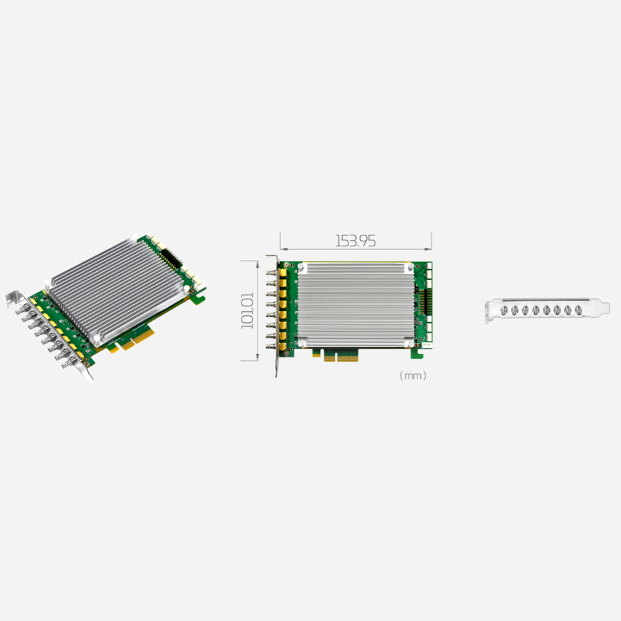 SC710N2 12G-SDI PCIe 2-ch 4K60 4:4:4 10-Bit 12G-SDI Frame Grabber