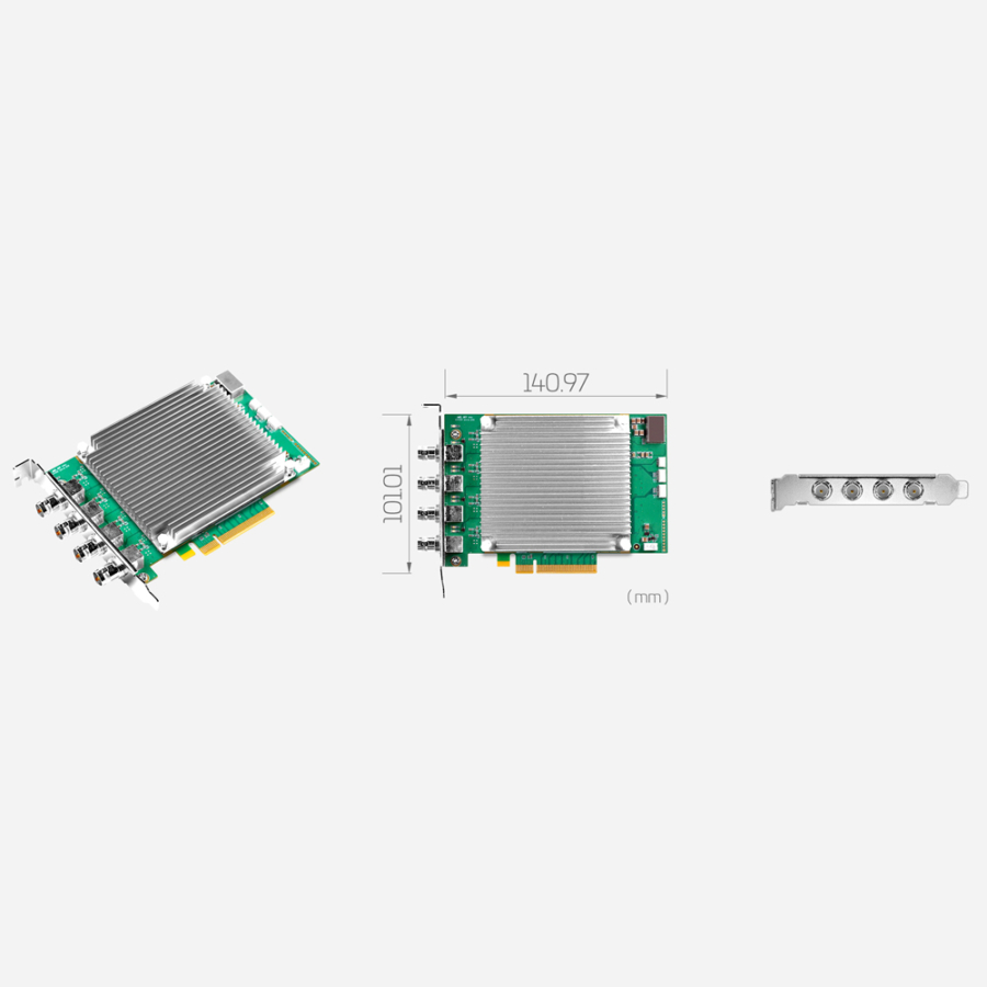 SC720N4 12G-SDI PCIe 4-ch 10-Bit 4K60 12G-SDI Capture Card