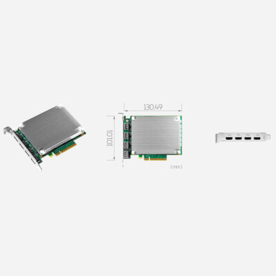 SC720N4 HDMI2.0 PCIe HDMI Frame Grabber with 4 x HDMI 2.0 Inputs at 4K60