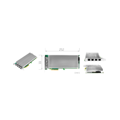 SC720N4 SDVoE-C PCIe SDVoE Capture Card with 4 x SDVoE Inputs at 4K60