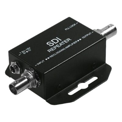 SDI Repeater SDI Repeater with Signal Reclocking, Amplified Output and 16-Channel Audio at 1080p60
