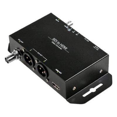 SDI to HDMI Audio De-Embedder XLR SDI to HDMI Audio De-Embedder with Balanced XLR Output and SDI Loop-Out