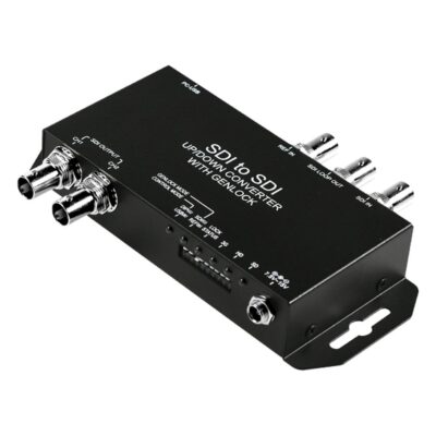SDI to SDI Genlock SDI Up/Down Broadcast Video Converter with Frame Synchroniser and Genlock at 1080p60