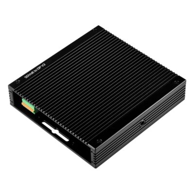 SDVoE to DP V2 DisplayPort SDVoE Receiver with 10G RJ45 or SFP+ Input, PoE and RS232