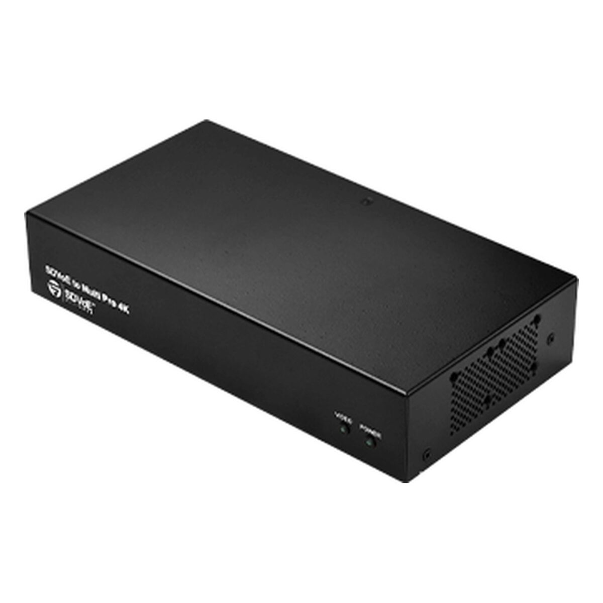 Yuan SDVoE to Multi Pro 4K-F SDVoE receiver, angled view