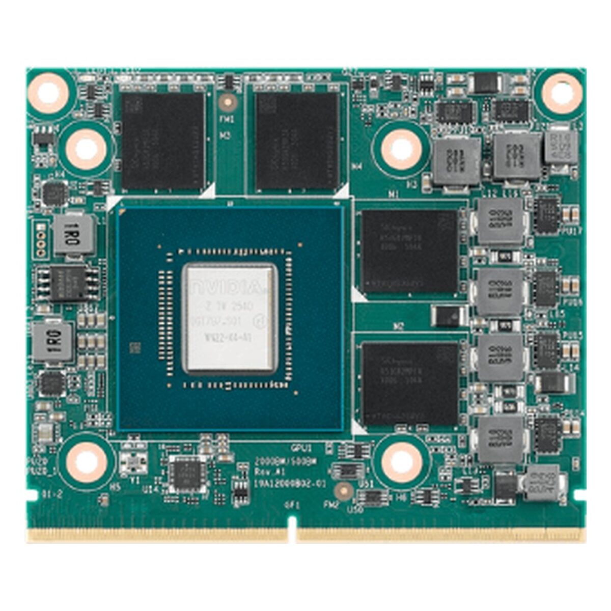 Advantech SKY-MXM-2000B NVIDIA RTX PRO 2000 Blackwell Embedded MXM GPU module, component side