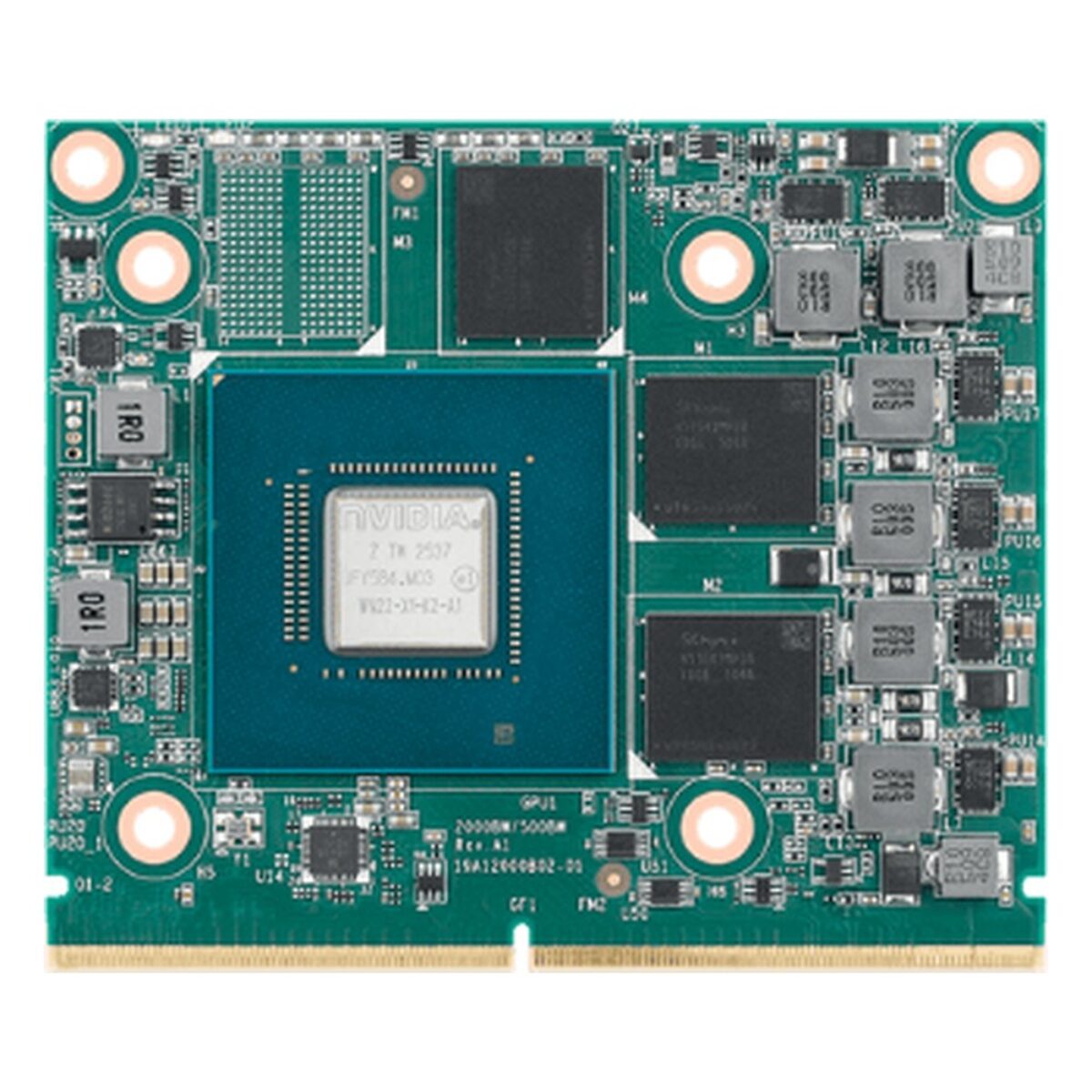 Advantech SKY-MXM-500B NVIDIA RTX PRO 500 Blackwell Embedded MXM GPU module, component side