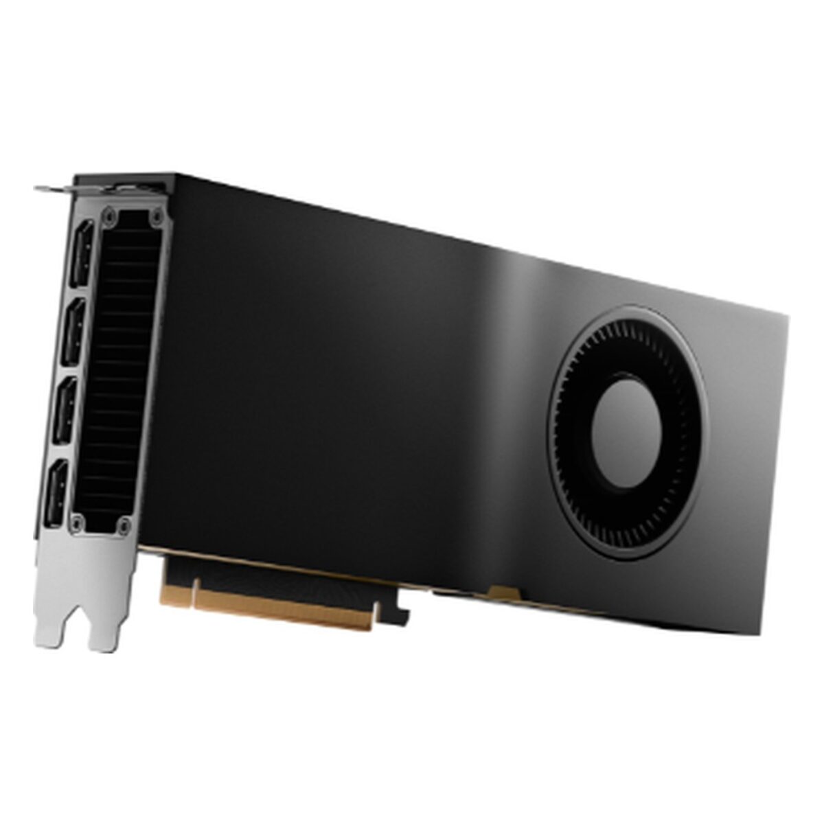 Advantech SKY-QUAD-5000EA-32 NVIDIA RTX 5000E Ada workstation graphics card, angled view