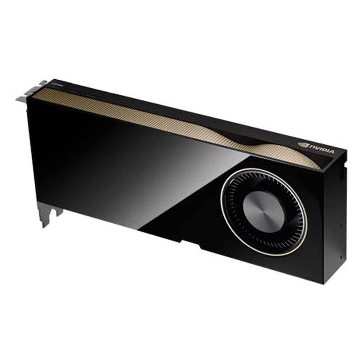 Advantech SKY-QUAD-6000A-48 NVIDIA RTX 6000 Ada workstation graphics card, angled view