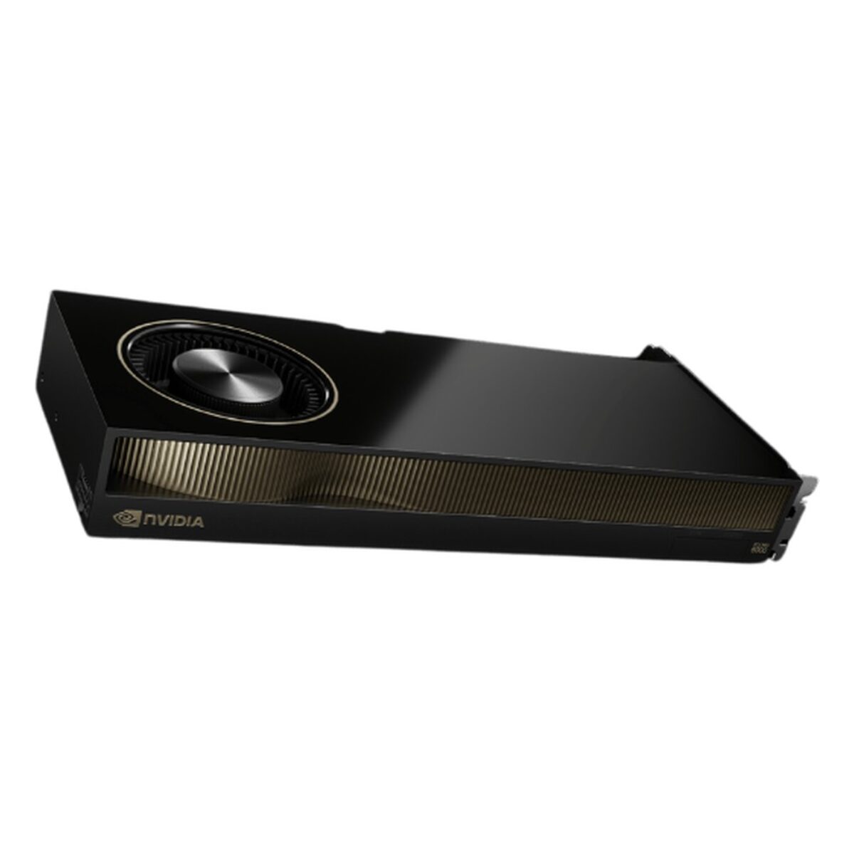 Advantech SKY-QUAD-6000QB-96 NVIDIA RTX PRO 6000 Blackwell Max-Q workstation graphics card, angled view