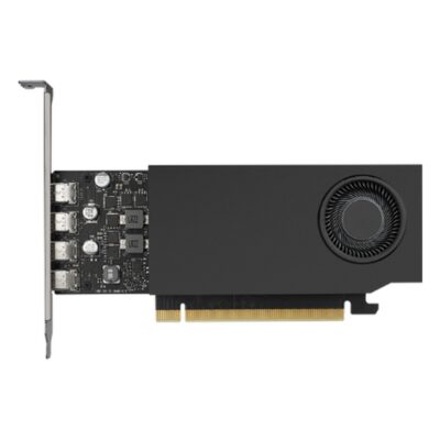 SKY-QUAD-A1000-8 NVIDIA RTX A1000 8GB Single-Slot Low-Profile Workstation GPU with 50W Slot Power