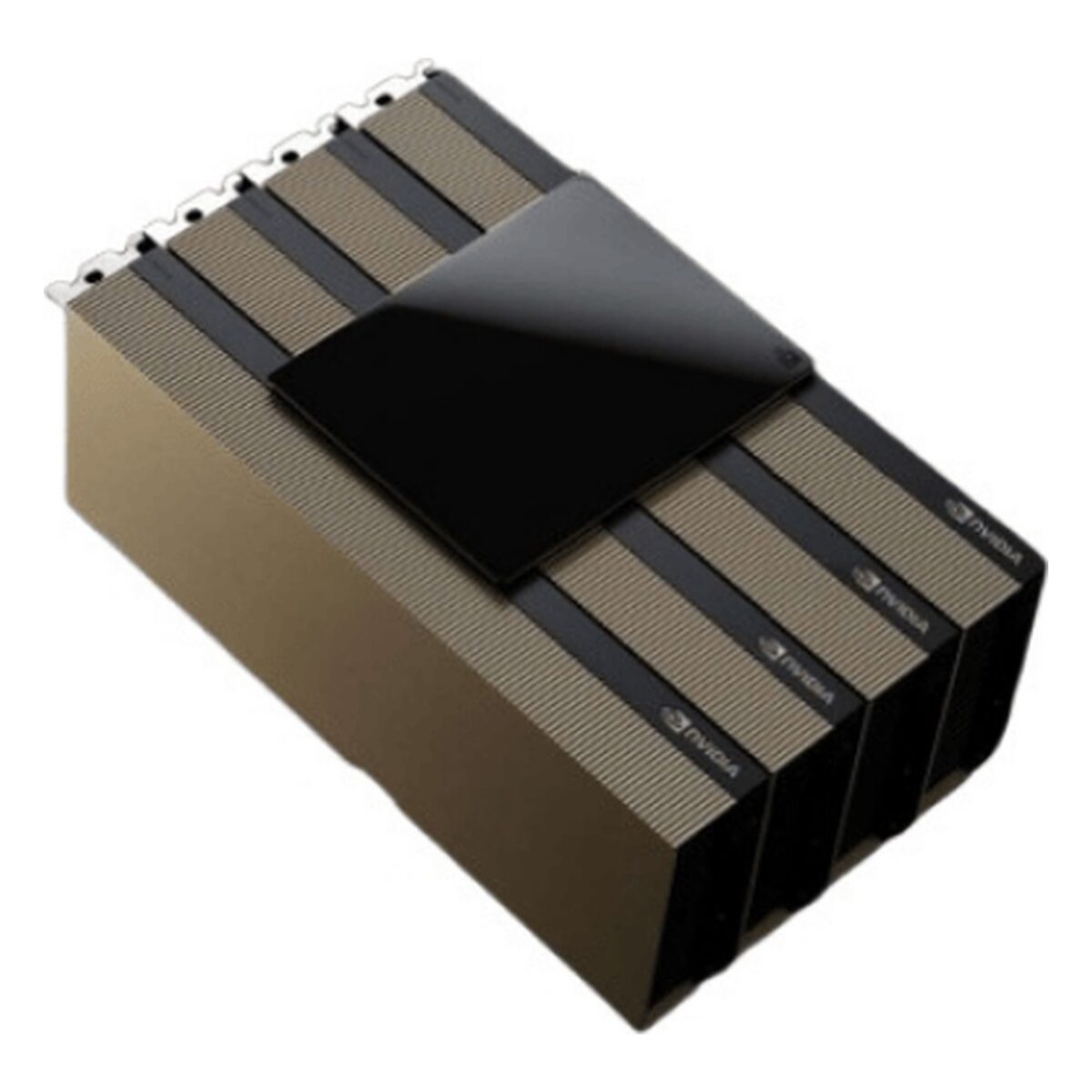 Advantech SKY-TESL-H200N-141 NVIDIA H200 NVL data centre GPU card, angled view
