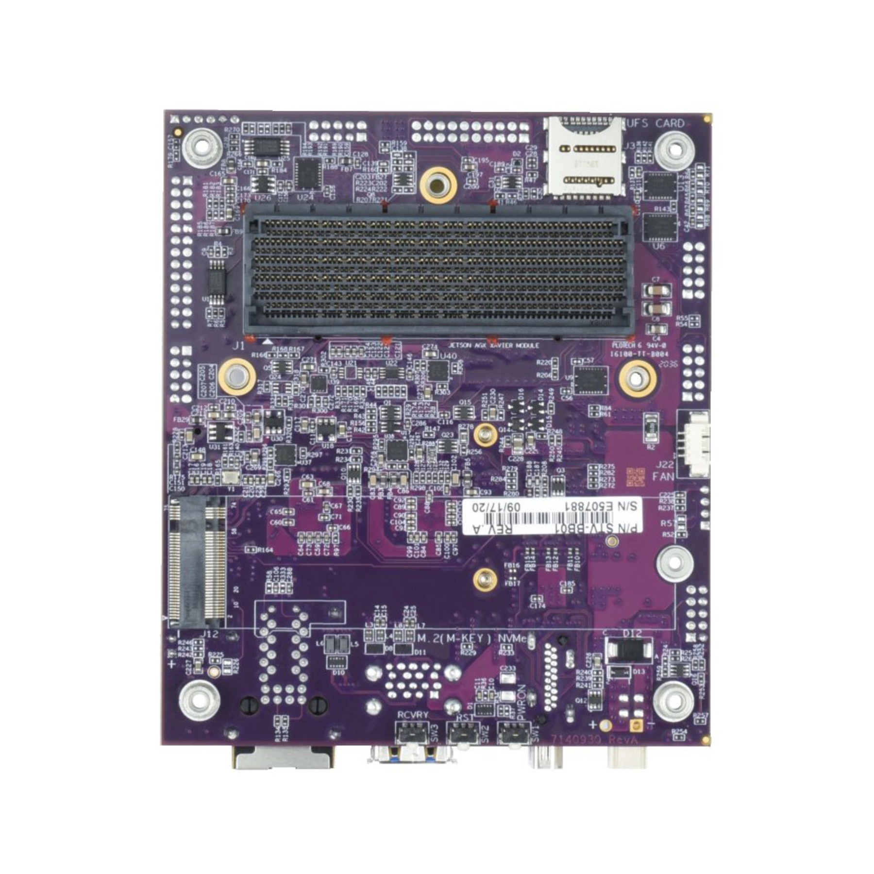 STVAGX3201 NVIDIA Jetson 32GB AGX Xavier Industrial Carrier Board