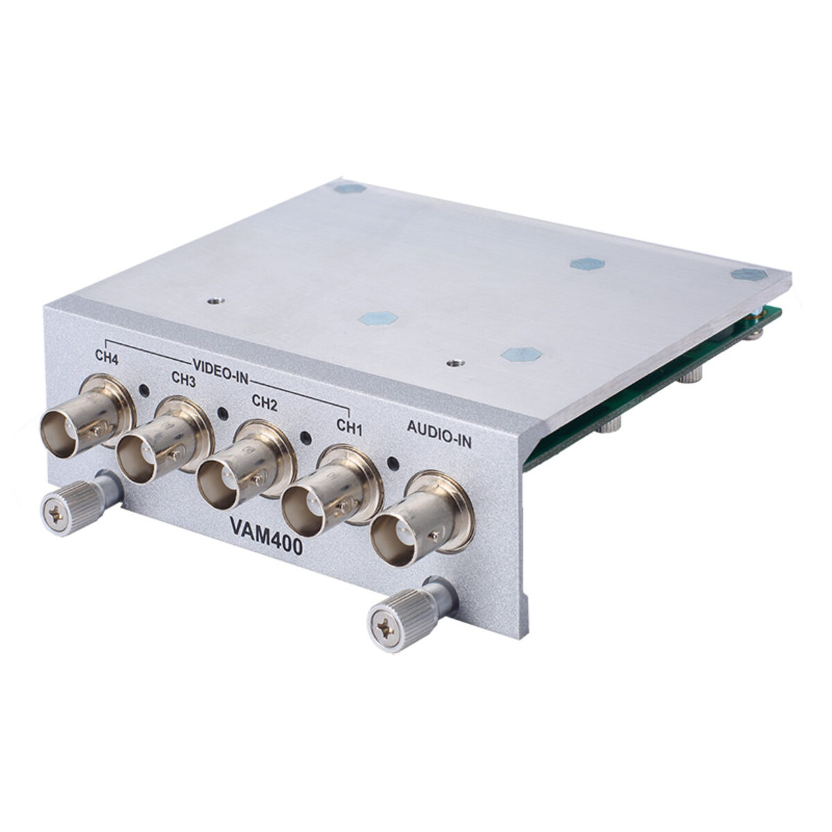 Axiomtek VAM400 4x BNC Video and 1x BNC Audio tBOX Expansion Module