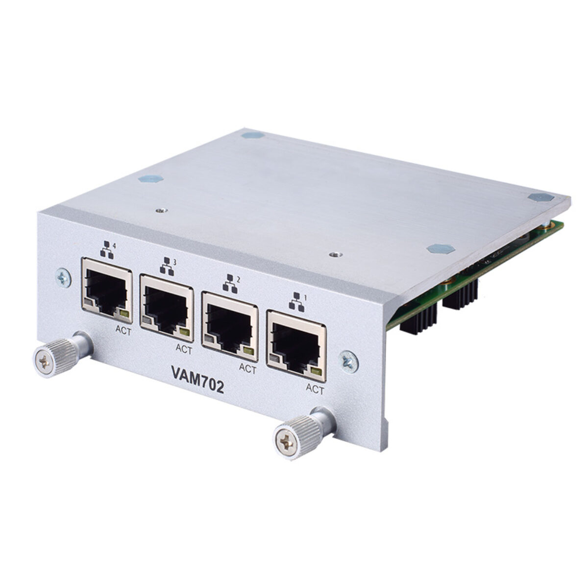 Axiomtek VAM702 4x RJ-45 GbE LAN tBOX Expansion Module