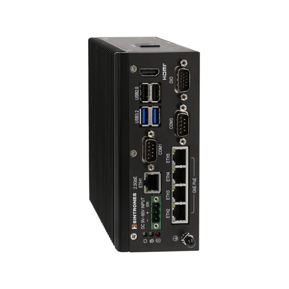 Sintrones VBOX-3132 Intel Atom x7000RE Amston Lake DIN Rail Computers with PoE