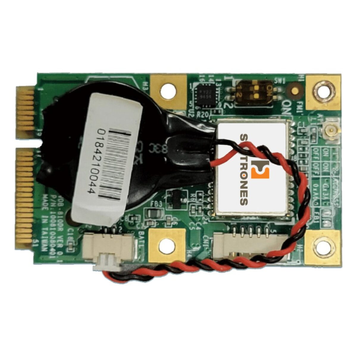 Sintrones VDB-810DR u-blox M9V dead reckoning GNSS card, Mini PCIe dead reckoning GNSS card