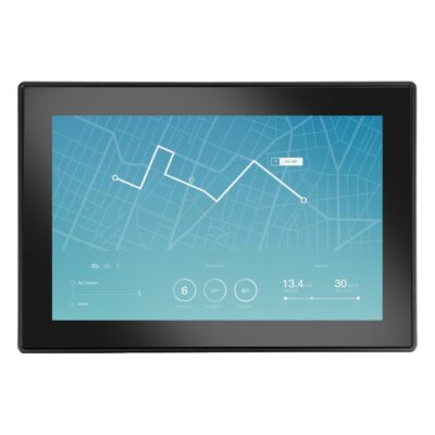 VPC-101RA1S NXP i.MX 8QuadXPlus 10.1″ Sunlight Readable Panel PC with Optically Bonded 1000-Nit Touchscreen