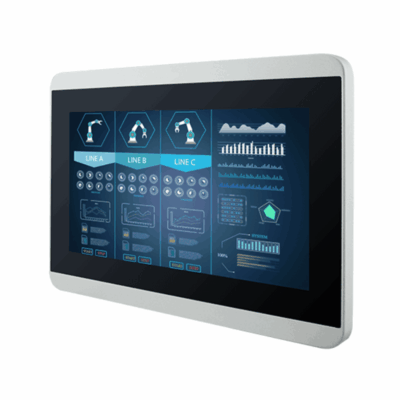 W07L100-GCT1 7″ G-WIN GC Front IP65 PCAP Touch Monitor with Aluminum Enclosure