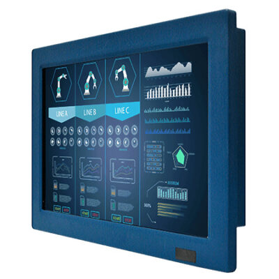 W12L100-VMM9(HB) 12.1″ Rugged Resistive Touch Monitor with 10 to 60 V DC and Front IP65
