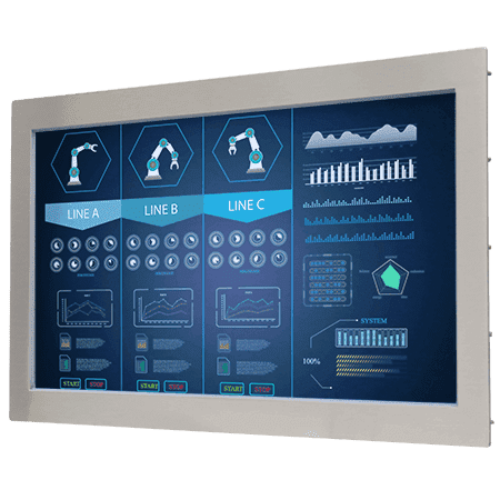 W22L100-STA3 21.5″ High Definition Stainless Panel Mount Monitor