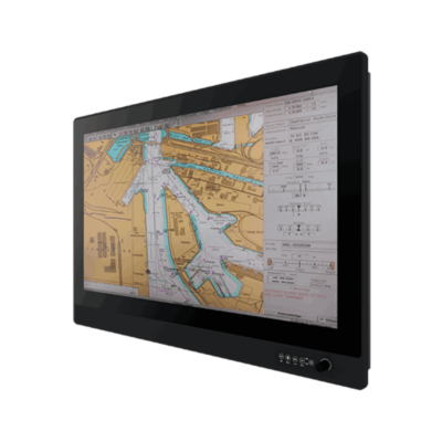 W27L100-MRA1FP 27″ Marine PCAP Touch Monitor with 1920 x 1080, IP66 Front and Isolated DC Input