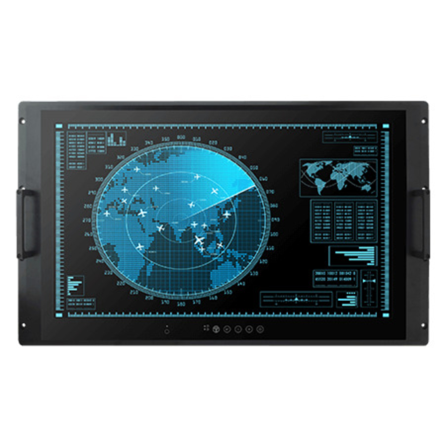 W32L100-MLA1FP 32″ 4K2K UHD Military LCD Rack Display