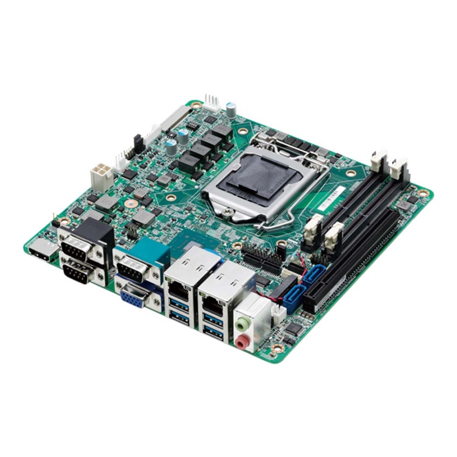 X302 8th/9th Gen Mini-ITX Industrial Motherboard with Q370 Chipset