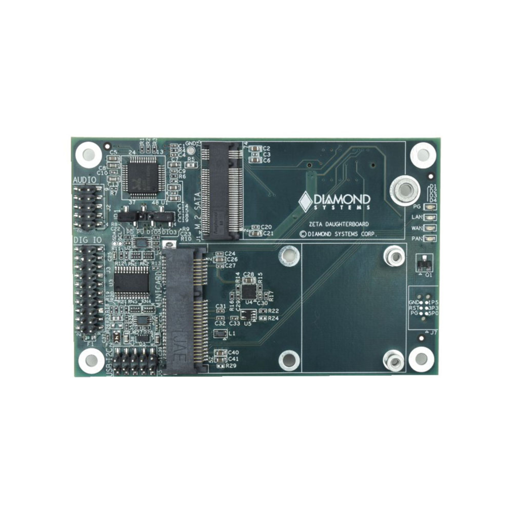 ZETAE39508G128D Wide Temperature Mini COM Express Single Board