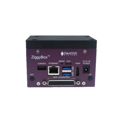 ZIGGYBOX NVIDIA Jetson TX2i Extended Temperature Rugged Mini PC with DIN Mount and 32GB eMMC