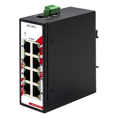 GNP-0800 8-Port Fast Ethernet Unmanaged Industrial PoE Switch with 8x PoE+ (200W)