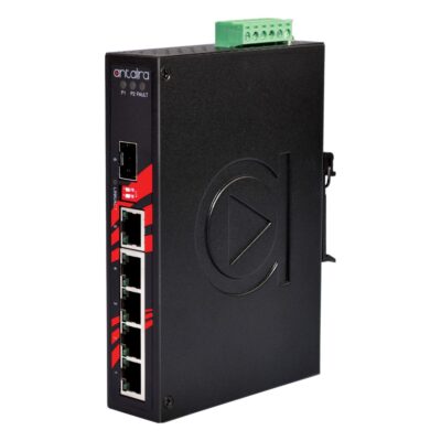 LNX-0601G-SFP 6-Port Gigabit Unmanaged DIN Rail Switch with 1x SFP