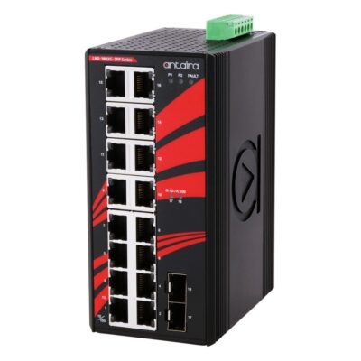 LNX-1802G-SFP 18-Port Gigabit Unmanaged Industrial Ethernet Switch with 2x SFP