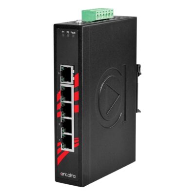 LNX-500A 5-Port Fast Ethernet Unmanaged Industrial Ethernet Switch