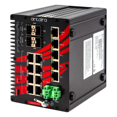 QMP-1204G-2Q2S-bt-T 12-Port Gigabit Managed PoE++ Switch with 8x PoE++, 2x SFP, 2x 2.5G SFP and Extended Temperature