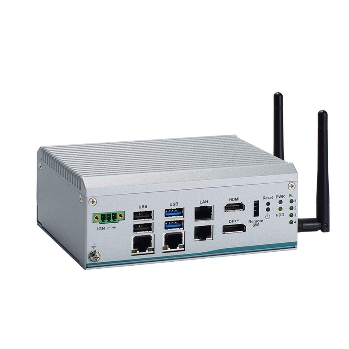 Axiomtek eBOX100A Intel Processor N97 Fanless Compact Embedded Computers with 2.5GbE
