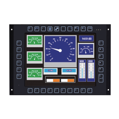 GOT710S-837 10.4″ EN 50155 S3 Railway Panel PC with Intel Atom E3845 and 1000 Nit LCD