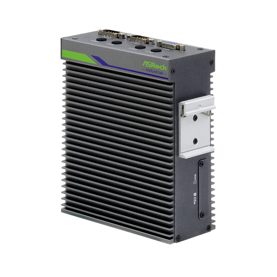iEP-5000G Industrial Edge Gateway with 5 GbE LAN and Atom CPU