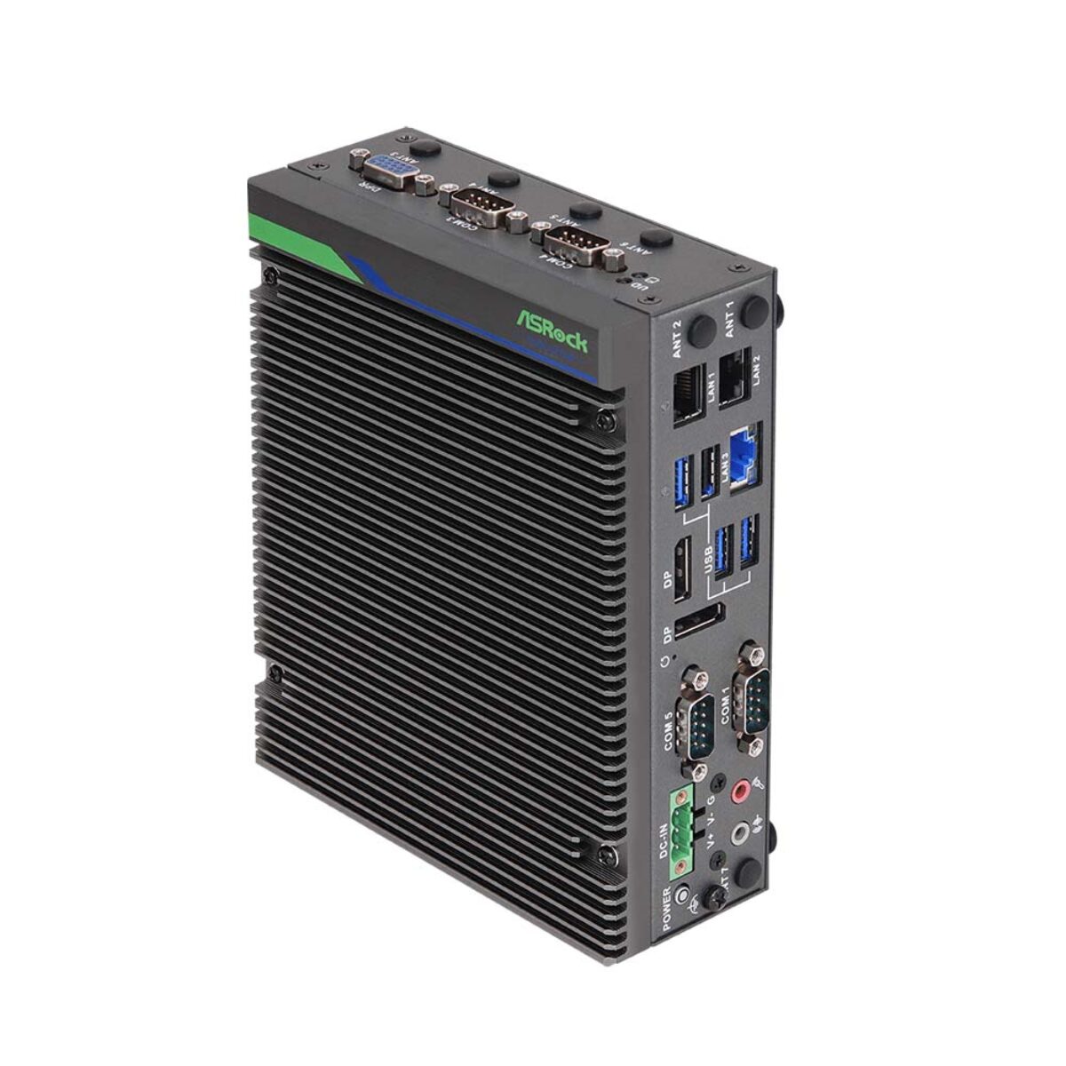 ASRock Industrial iEP-7020E 13th Gen Intel Core Raptor Lake Extended Temperature DIN Rail Controllers