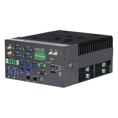 iEP-9042E Intel Bartlett Lake-S H610 Fanless Embedded PC with 4x 2.5GbE, PoE and Ignition Control