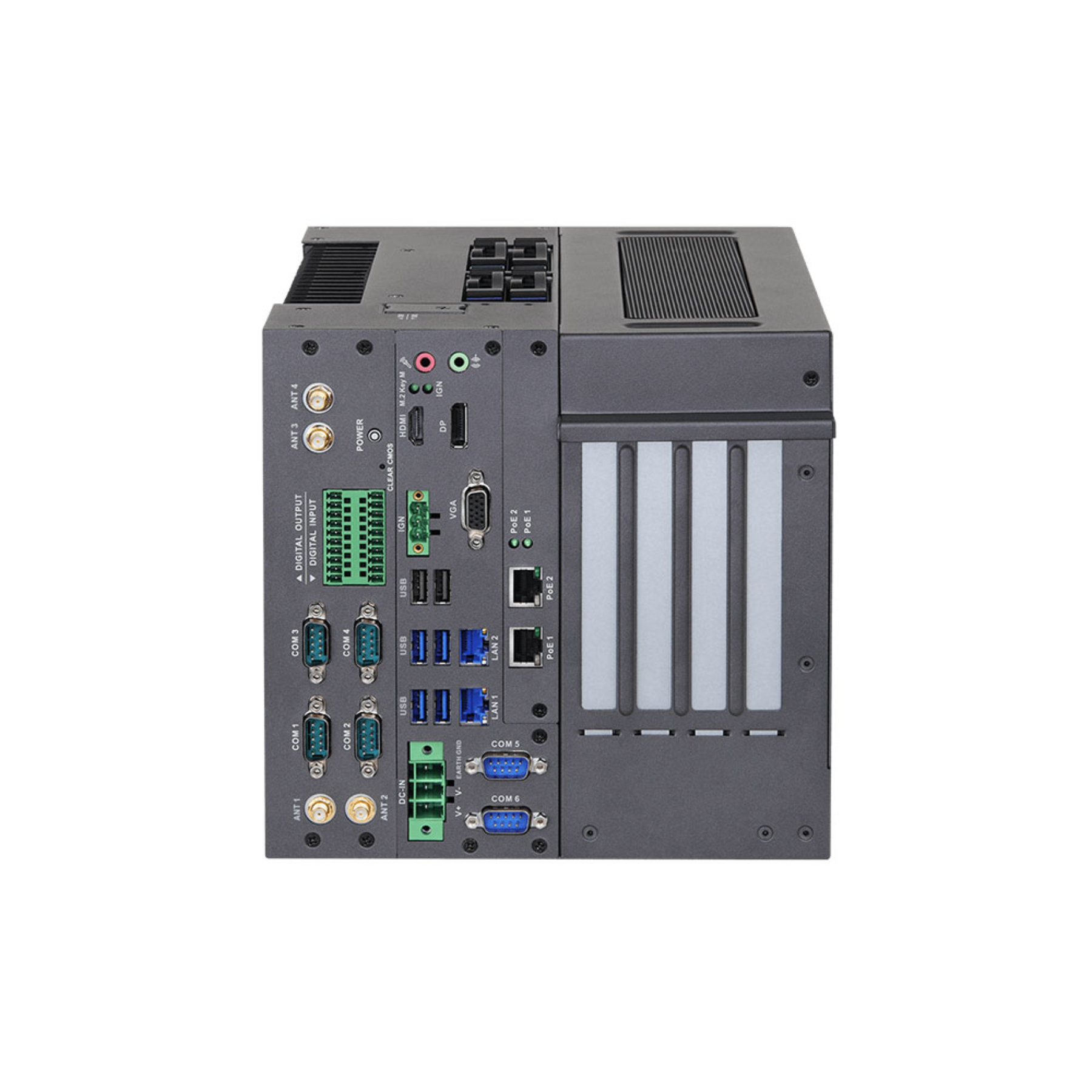 iEPF9022SEY4 Industrial GPU Computer with Raptor Lake Core CPUs and