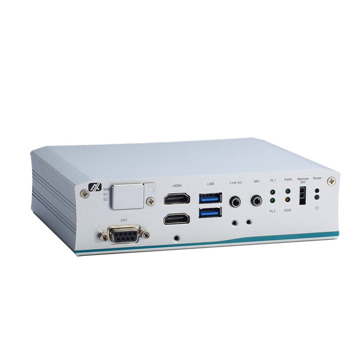 Axiomtek tBOX110 Intel Atom x5-E3940 EN 50155 Railway Computers with EN 45545-2